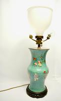 19th century Chinese vase converted to a lamp (9 of 9) 19th century Chinese vase converted to a lamp (9 of 9)