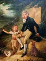 Lovely 18th Century Georgian Revival Gilt-Framed Oil on Panel Portrait Painting (8 of 8) Lovely 18th Century Georgian Revival Gilt-Framed Oil on Panel Portrait Painting (8 of 8)