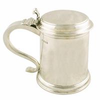 Queen Ann Style Silver Tankard (2 of 7) Queen Ann Style Silver Tankard (2 of 7)