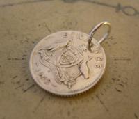 Vintage Pocket Watch Chain Fob 1942 WW2 Australian Silver Sixpence Coin Fob (3 of 7) Vintage Pocket Watch Chain Fob 1942 WW2 Australian Silver Sixpence Coin Fob (3 of 7)