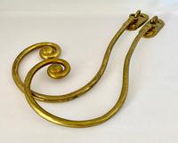 Pair of Solid Brass Curtain Loops c.1920 (6 of 6) Pair of Solid Brass Curtain Loops c.1920 (6 of 6)