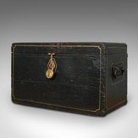 Antique Ebonised Carriage Chest, English, Pine, Tool Trunk, Victorian c 1850 (4 of 12) Antique Ebonised Carriage Chest, English, Pine, Tool Trunk, Victorian c 1850 (4 of 12)