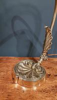 Superb Antique Brass Adjustable Desk Lamp (4 of 7) Superb Antique Brass Adjustable Desk Lamp (4 of 7)