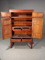 Fine & Original Late 19th Century Lacquered Wedding or Marriage Cabinet (3 of 5) Fine & Original Late 19th Century Lacquered Wedding or Marriage Cabinet (3 of 5)