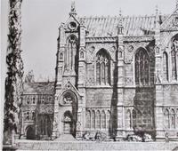 Francis Dodd (British) Original 1937 Print, Keble College Oxford (5 of 7) Francis Dodd (British) Original 1937 Print, Keble College Oxford (5 of 7)