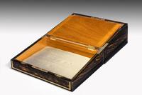 Mid 19th Century Lignum Vitae Writing Slope (5 of 6) Mid 19th Century Lignum Vitae Writing Slope (5 of 6)