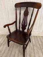 Victorian Beech Fireside Chair (4 of 5) Victorian Beech Fireside Chair (4 of 5)