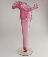 A Large Cranberry Glass Jack in Pulpit Vase C.19thc (2 of 8) A Large Cranberry Glass Jack in Pulpit Vase C.19thc (2 of 8)