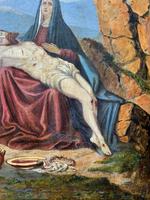 Pair of 19th Century Religious Old Master Oil Paintings - Set of 14 Available (31 of 32) Pair of 19th Century Religious Old Master Oil Paintings - Set of 14 Available (31 of 32)