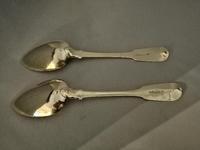 Pair of 19th Century Exeter Silver Table Spoons (3 of 6) Pair of 19th Century Exeter Silver Table Spoons (3 of 6)