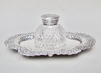 Fabulous Victorian Silver Inkstand by Charles Edward Nixon, Sheffield 1893 (3 of 9) Fabulous Victorian Silver Inkstand by Charles Edward Nixon, Sheffield 1893 (3 of 9)