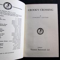 1936 Crook's Crossing by Vincent Lester Rare Crime Circle Novels with Original Dust Jacket (2 of 4) 1936 Crook's Crossing by Vincent Lester Rare Crime Circle Novels with Original Dust Jacket (2 of 4)