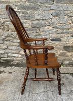 Pair of Antique Broad Arm Windsor Chairs (12 of 28) Pair of Antique Broad Arm Windsor Chairs (12 of 28)
