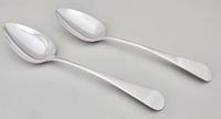 Elegant Pair of Georgian Silver Table Spoons by Henry Day, London 1820 (2 of 4) Elegant Pair of Georgian Silver Table Spoons by Henry Day, London 1820 (2 of 4)
