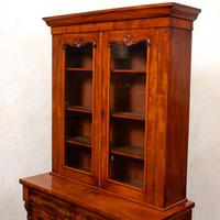 Library Glazed Bookcase Mahogany 19th Century Victorian Display Cabinet (9 of 11) Library Glazed Bookcase Mahogany 19th Century Victorian Display Cabinet (9 of 11)