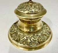 Antique Brass Desk Inkwell c.1900 (5 of 6) Antique Brass Desk Inkwell c.1900 (5 of 6)