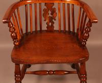 Yew Wood High Windsor Chair c.1850 (4 of 9) Yew Wood High Windsor Chair c.1850 (4 of 9)