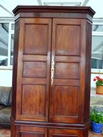Flame Mahogany Formal Corner Cupboard 1780 splits into 2 (2 of 10) Flame Mahogany Formal Corner Cupboard 1780 splits into 2 (2 of 10)