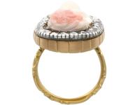 Carved Hardstone & 1.62ct Diamond, 18ct Yellow Gold Dress Ring - Antique c.1770 (5 of 9) Carved Hardstone & 1.62ct Diamond, 18ct Yellow Gold Dress Ring - Antique c.1770 (5 of 9)