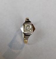 1920s Art Deco 18ct White Yellow Gold Diamond Ring (3 of 5) 1920s Art Deco 18ct White Yellow Gold Diamond Ring (3 of 5)