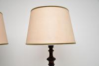 Pair of Antique Mahogany Floor Lamps (6 of 8) Pair of Antique Mahogany Floor Lamps (6 of 8)