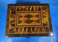 George III Rosewood Tunbridge Ware Box with Specimen Wood Inlay (4 of 15) George III Rosewood Tunbridge Ware Box with Specimen Wood Inlay (4 of 15)