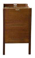 Georgian Mahogany Tambour Fronted Commode (6 of 9) Georgian Mahogany Tambour Fronted Commode (6 of 9)