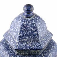 Pair of Chinese Style Vases & Lids (3 of 8) Pair of Chinese Style Vases & Lids (3 of 8)
