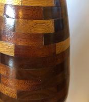 Large Vintage Wooden Segment Table Lamp (6 of 6) Large Vintage Wooden Segment Table Lamp (6 of 6)