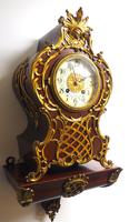 Wow! Phenomenal French Boulle Mantel Clock on Original Bracket 8 Day Mantle Clock (4 of 7) Wow! Phenomenal French Boulle Mantel Clock on Original Bracket 8 Day Mantle Clock (4 of 7)