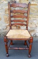 Set of 12 Oak Ladder Back Dining Chairs - Royal Oak Furniture (4 of 15) Set of 12 Oak Ladder Back Dining Chairs - Royal Oak Furniture (4 of 15)