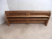 Lovely Victorian Antique Pine Pew 1868 from St Cynbryds Church to wax / paint (9 of 9) Lovely Victorian Antique Pine Pew 1868 from St Cynbryds Church to wax / paint (9 of 9)