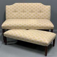 Regency window seat and matching stool (9 of 9) Regency window seat and matching stool (9 of 9)