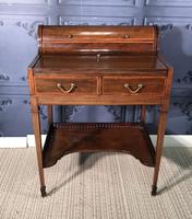 Edwardian Inlaid Mahogany Desk (4 of 21) Edwardian Inlaid Mahogany Desk (4 of 21)