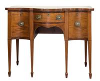 Georgian Mahogany Serpentine Front Sideboard (3 of 7) Georgian Mahogany Serpentine Front Sideboard (3 of 7)