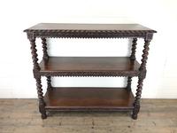 Antique Victorian Carved Oak Three Tier Display Shelves (3 of 10) Antique Victorian Carved Oak Three Tier Display Shelves (3 of 10)