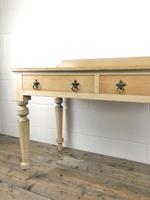 Victorian Antique Pine Two Drawer Side Table (6 of 13) Victorian Antique Pine Two Drawer Side Table (6 of 13)