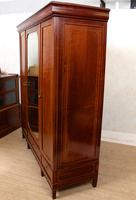 French Triple Wardrobe 19th Century Mahogany Mirrored (9 of 12) French Triple Wardrobe 19th Century Mahogany Mirrored (9 of 12)