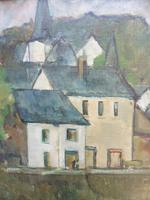 Oil on Canvas Laid on Board by the River Loire Listed Artist John Denahy (6 of 10) Oil on Canvas Laid on Board by the River Loire Listed Artist John Denahy (6 of 10)
