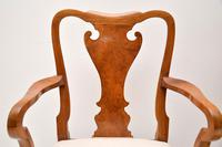 Pair of Antique Walnut Queen Anne Style Carver Armchairs (8 of 10) Pair of Antique Walnut Queen Anne Style Carver Armchairs (8 of 10)