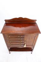 Antique Edwardian Mahogany Music Cabinet (7 of 13) Antique Edwardian Mahogany Music Cabinet (7 of 13)