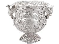 Antique George III Sterling Silver Wine Cooler (18 of 18) Antique George III Sterling Silver Wine Cooler (18 of 18)