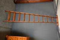 Antique Pine Library Ladder (3 of 3) Antique Pine Library Ladder (3 of 3)