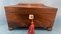 Regency Sarcophagus Rosewood Jewellery Box (4 of 15) Regency Sarcophagus Rosewood Jewellery Box (4 of 15)