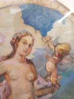 Exclusive Russian Symbolism Painting from Private Collection. #1 Female with a Fish (4 of 5) Exclusive Russian Symbolism Painting from Private Collection. #1 Female with a Fish (4 of 5)