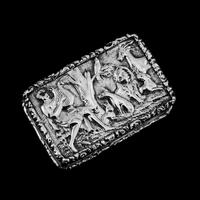 Rare Antique Georgian Solid Silver Vinaigrette Figural Scene with Animals & Harp "Orpheus Enchanting Animals"- Joseph Taylor 1827 (2 of 18) Rare Antique Georgian Solid Silver Vinaigrette Figural Scene with Animals & Harp "Orpheus Enchanting Animals"- Joseph Taylor 1827 (2 of 18)