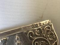 Solid Silver Castle Top Card Case (2 of 2) Solid Silver Castle Top Card Case (2 of 2)