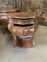 Stunning Pair of 19th Century Italian Inlaid Cupboards (7 of 8) Stunning Pair of 19th Century Italian Inlaid Cupboards (7 of 8)