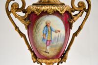 Pair of Antique French Porcelain & Gilt Metal Table Lamps (7 of 12) Pair of Antique French Porcelain & Gilt Metal Table Lamps (7 of 12)
