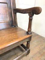 Large Antique Oak Settle (4 of 12) Large Antique Oak Settle (4 of 12)